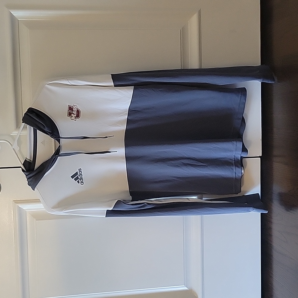 Mens Adidas UMass‎ Jersey Collegiate Football Soccer Pullover